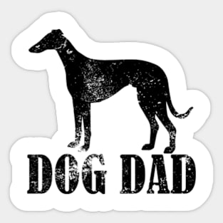 Whippet Dog Dad Sticker